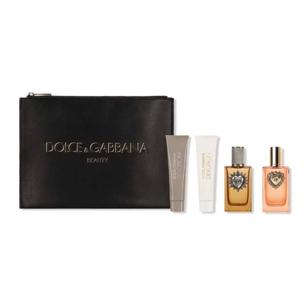 Dolce & Gabbana Black Pouch with Fragrance Set